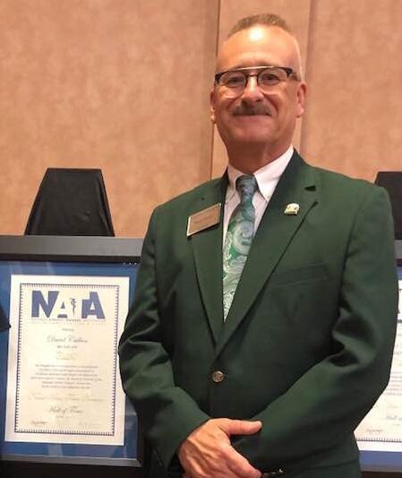 David Csillan at NATA Hall of Fame